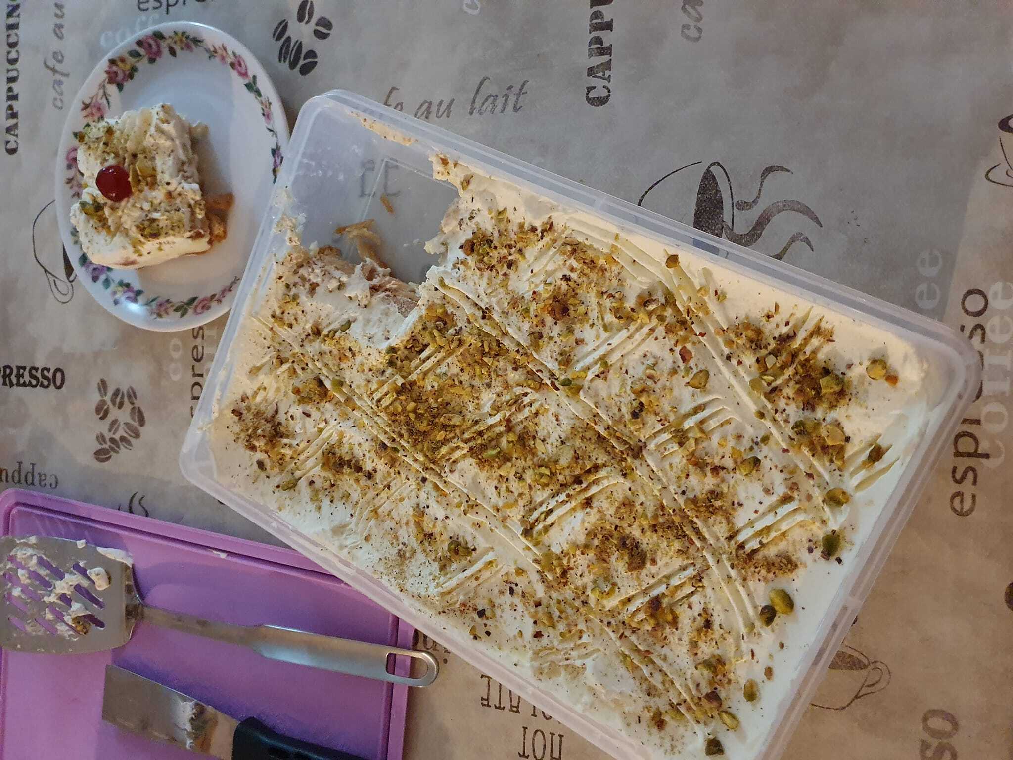 εκμέκ ή Ναπολέων με φρυγανιές