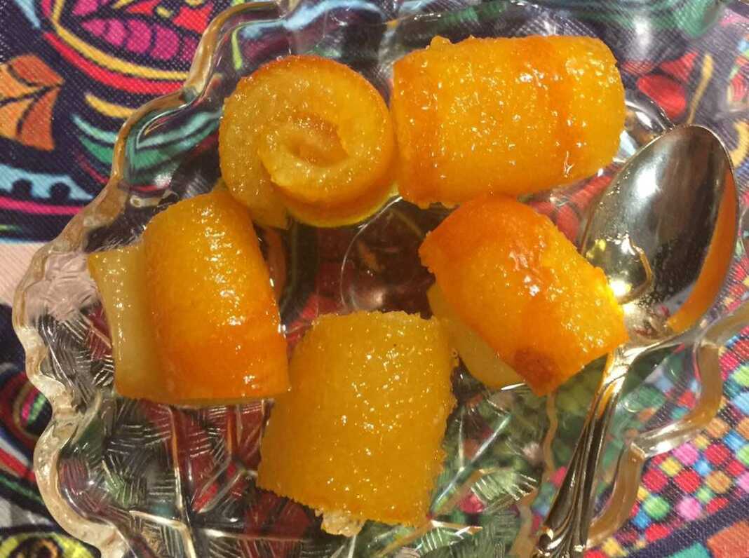 γλυκό του κουταλιού πορτοκαλί