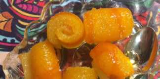 γλυκό του κουταλιού πορτοκαλί
