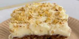 Καρυδόπαστα με κρέμα Καρυδόπαστα με κρέμα