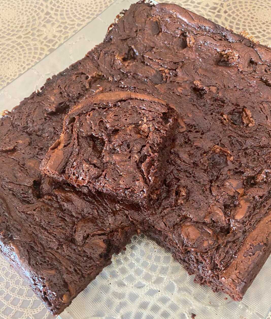 keikMars Brownies με σοκολάτες Mars και καραμέλα