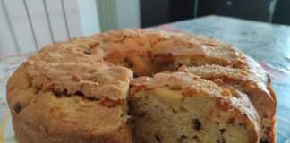 Κέικ με μήλο και Σοκολάτα