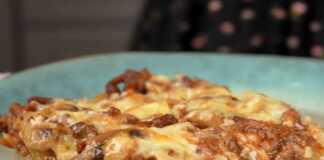 μοσχαρίσιο κιμά και πατάτες στο φούρνο