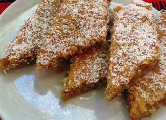 Κολοκυθόπιτα γλυκιά με καρύδα