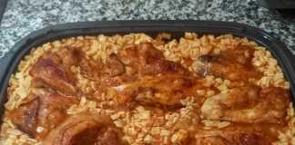 Κοτόπουλο με χυλοπίτες γιουβέτσι 