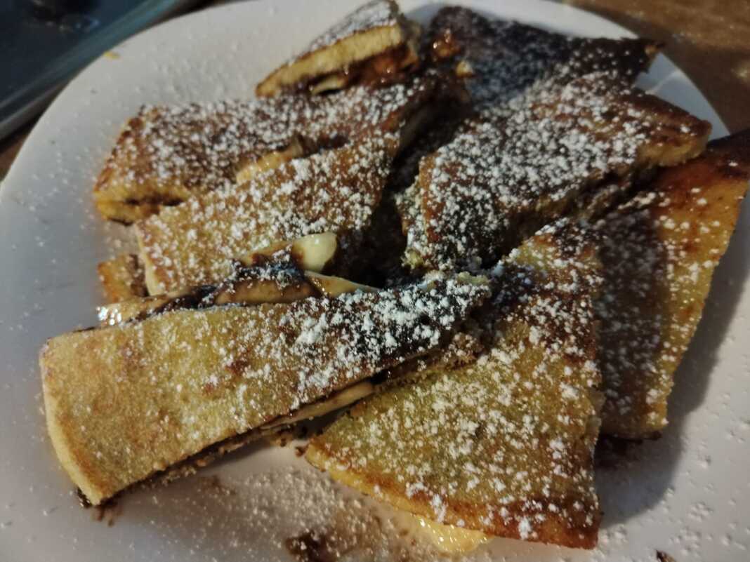 Κρέπα σοκολάτα-μπανάνα