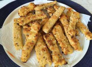 Μπαστουνάκια με ζύμη πατάτας