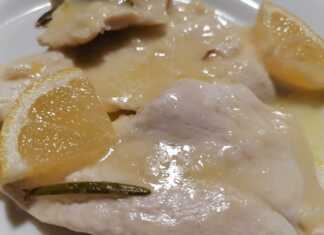 Στήθος κοτόπουλου με λεμόνι