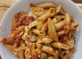 Ζυμαρικά Φούρνου με σάλτσα Ραγού