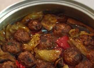 Κεφτεδάκια με πιπεριές και μελιτζάνες!