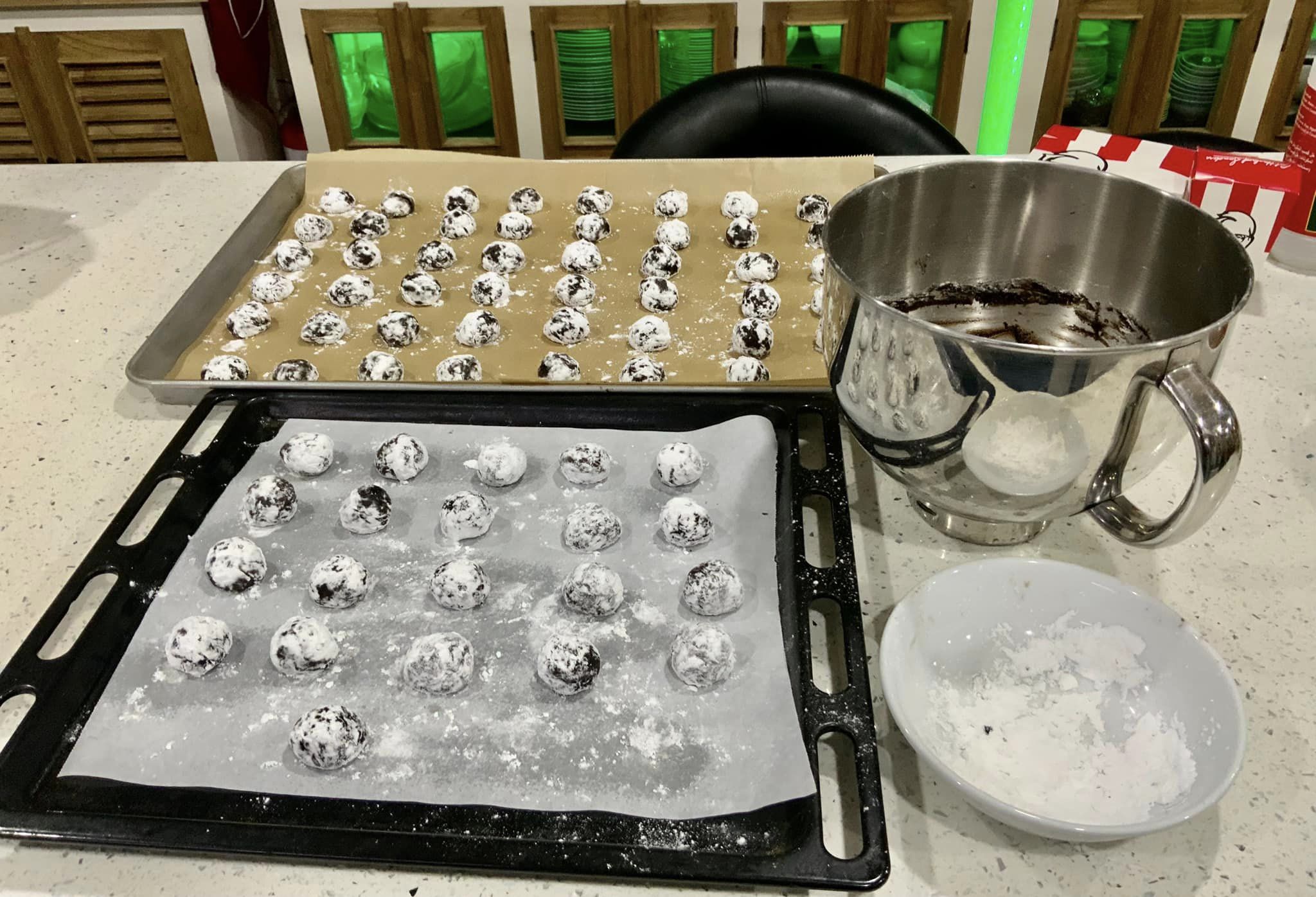 Xριστουγεννιάτικα μπισκότα σοκολάτας