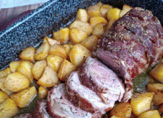 Ρολό κοτόπουλου γεμιστό