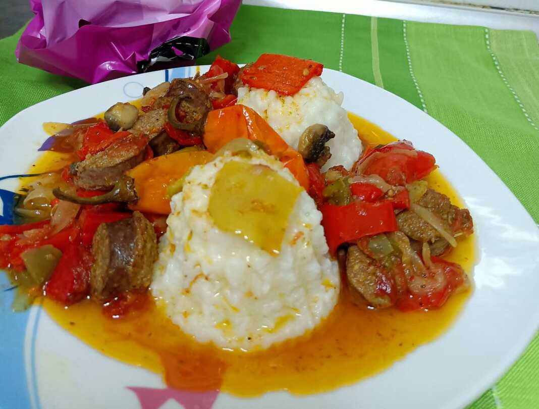 σπετσοφάι με ρύζι μπασμάτι