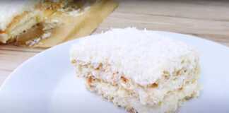 Τούρτα Raffaello, μόνο 10 λεπτά προετοιμασία, χωρίς ψήσιμο τούρτα Raffaello