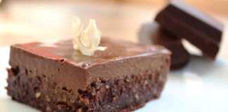 Κέικ φουντουκιού με σοκολάτα