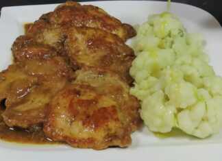 Χοιρινές Μπριζόλες σε σάλτσα μπύρας