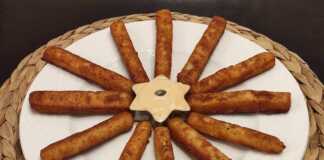 Cheesesticks πατάτας cheesesticks πατάτας