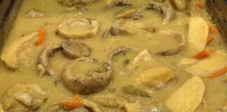 Αγκινάρες με πατάτες λεμονάτες