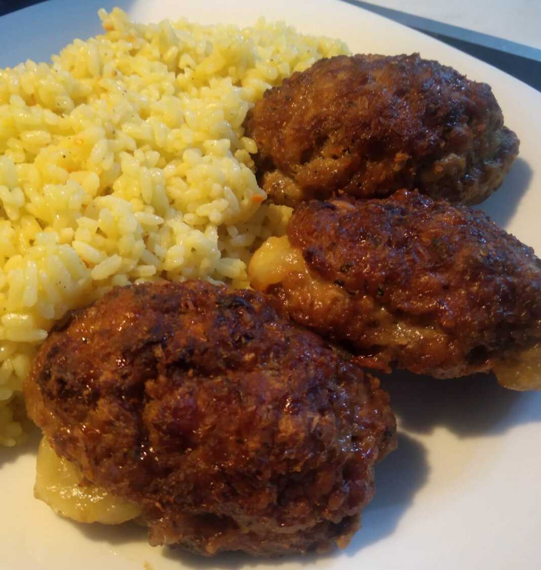 Ατομικά ρολάκια κιμά γεμιστά