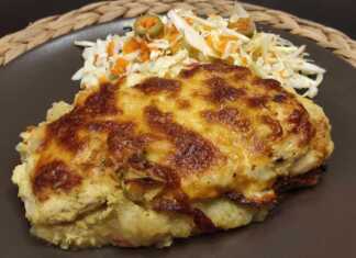 Φιλέτο κοτόπουλο με πουρέ