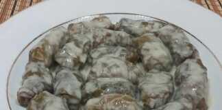 Γιαπράκια με κιμά στην γάστρα