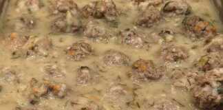 Γιουβαρλάκια αυγολέμονο…με βελούδινη σάλτσα γιουβαρλάκια αυγολέμονο