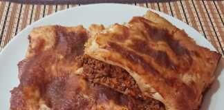 κανελόνια με κιμά και μπεσαμέλ