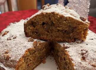 κέικ με καρότο και καρύδια