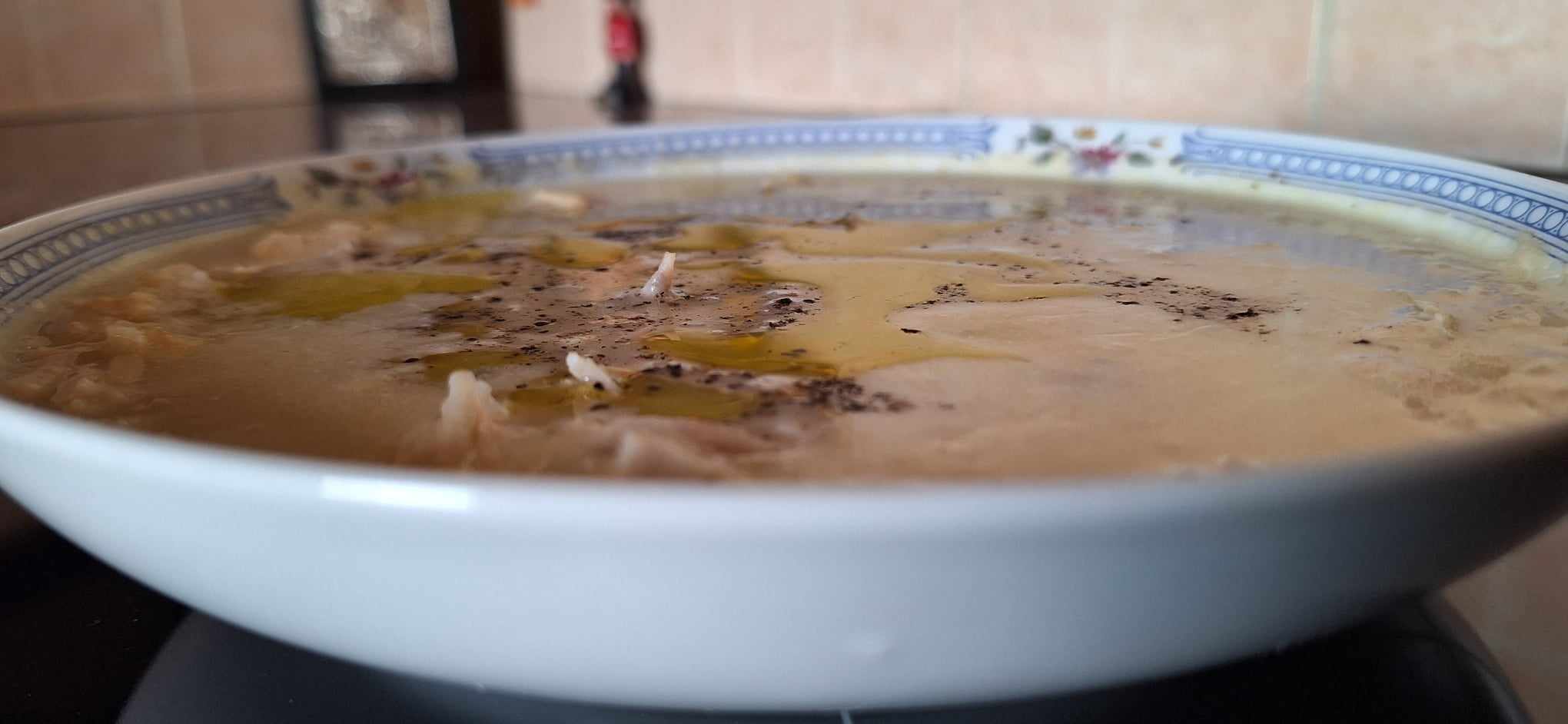 κοτόσουπα αυγολέμονο