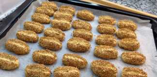 Κουλουράκια με σουσάμι