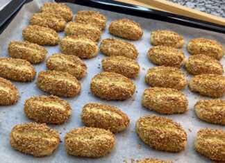 Κουλουράκια με σουσάμι