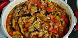 μελιτζάνες με κρέας