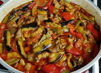 μελιτζάνες με κρέας