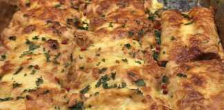 κρέπες με ζαμπόν και τυρί