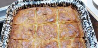 μακαρονόπιτα με φύλλο