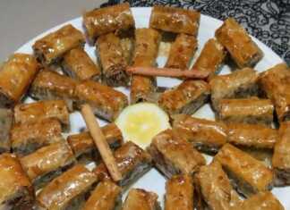 Μπακλαβαδάκια αμυγδάλου