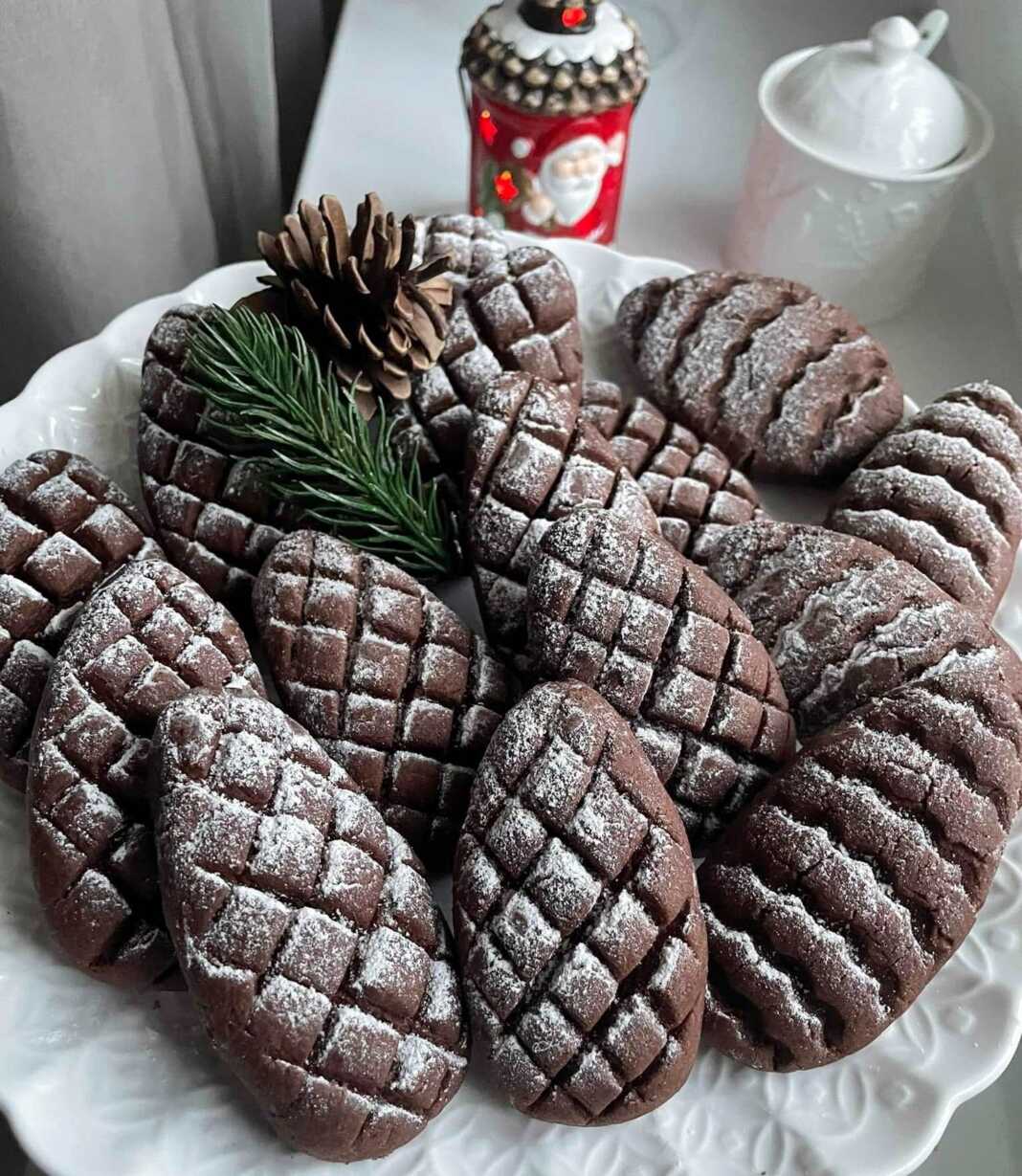 mpiskota-sokolatas Χριστουγεννιάτικα μπισκότα σοκολάτας