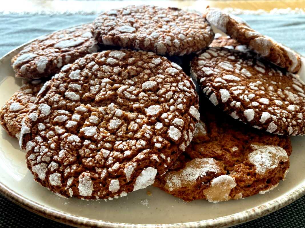 μπισκοτάκια σοκολάτας κρακελέ