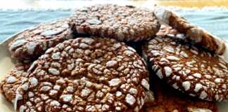 μπισκοτάκια σοκολάτας κρακελέ