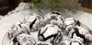 Μπισκοτάκια σοκολάτας κρακελέ