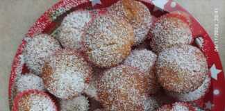 muffins με πορτοκαλί καρύδα και Nutella