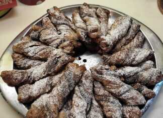 Σφολιατίνια με ταχίνι με μέλι