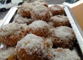 σιροπιαστά κουλούρια φουντουκιού