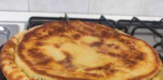 σπανακοτυρόπιτα στο τηγάνι