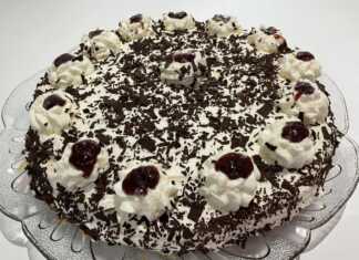 τούρτα με γέμιση Μερέντας