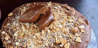 Τούρτα μπισκότο με ξηρούς καρπούς