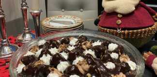 τούρτα προφιτερόλ