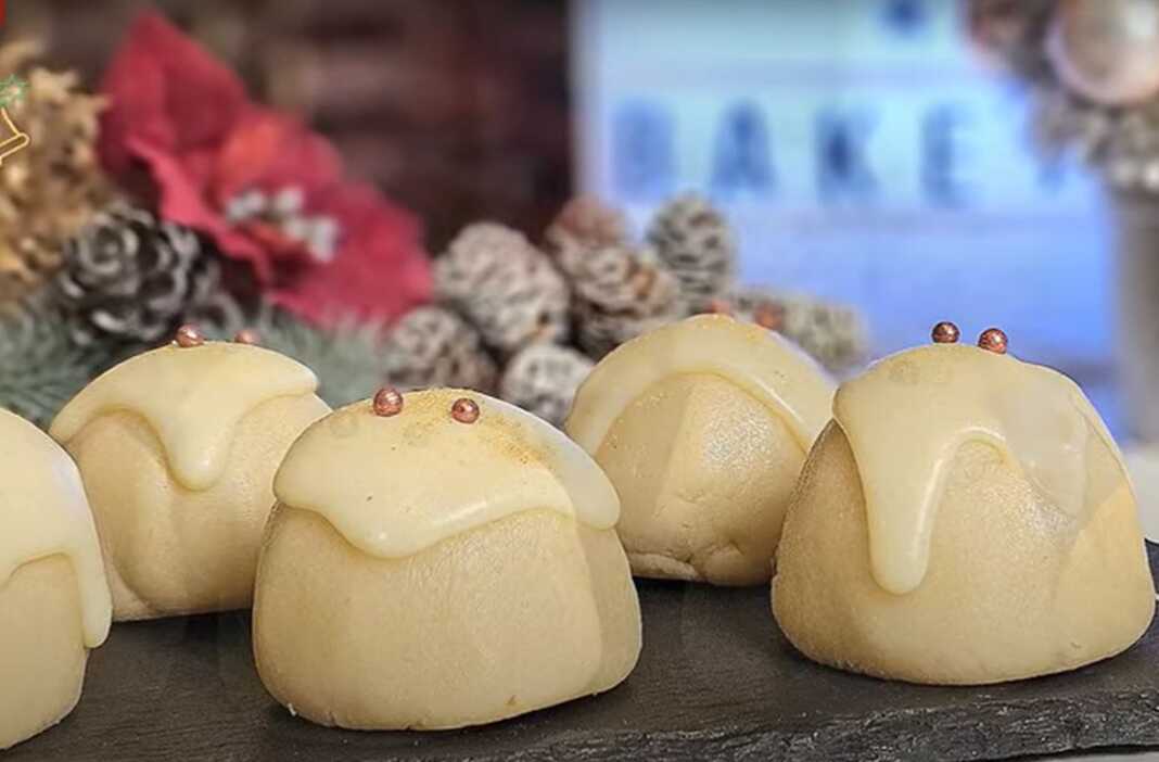 Αμυγδαλωτά γεμάτα με Κρέμα Κάστανο