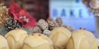 Αμυγδαλωτά γεμάτα με Κρέμα Κάστανο