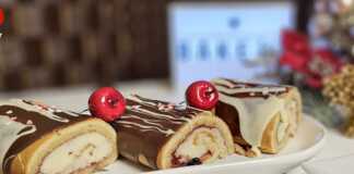 Ατομικά Ρολάκια με Ελβετικό Παντεσπάνι